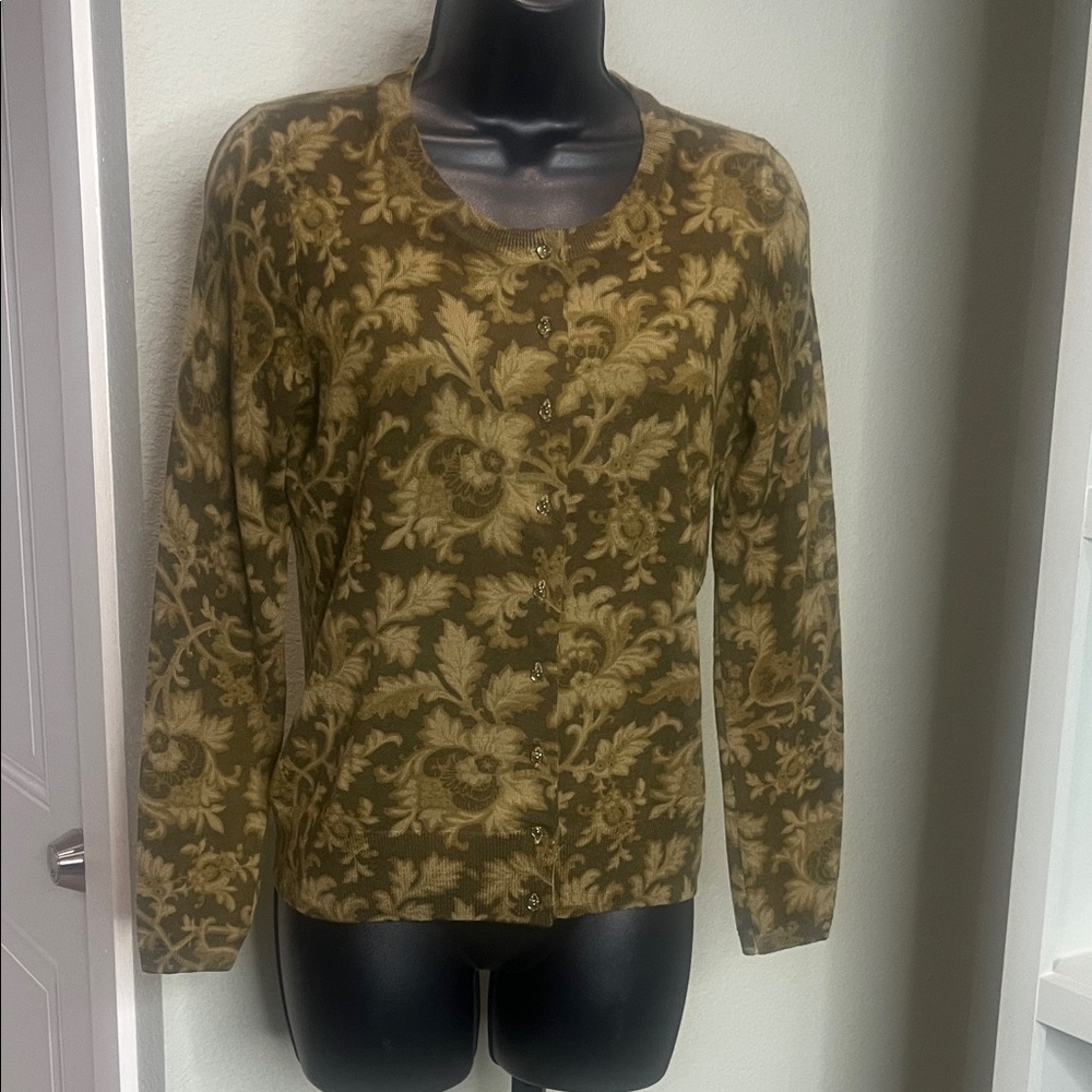 Talbots Italian Merino Cardigan. Preloved